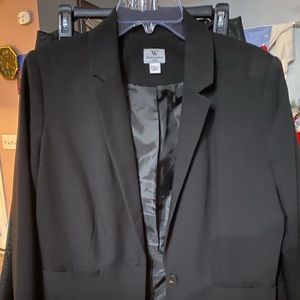 A black Worthington jacket